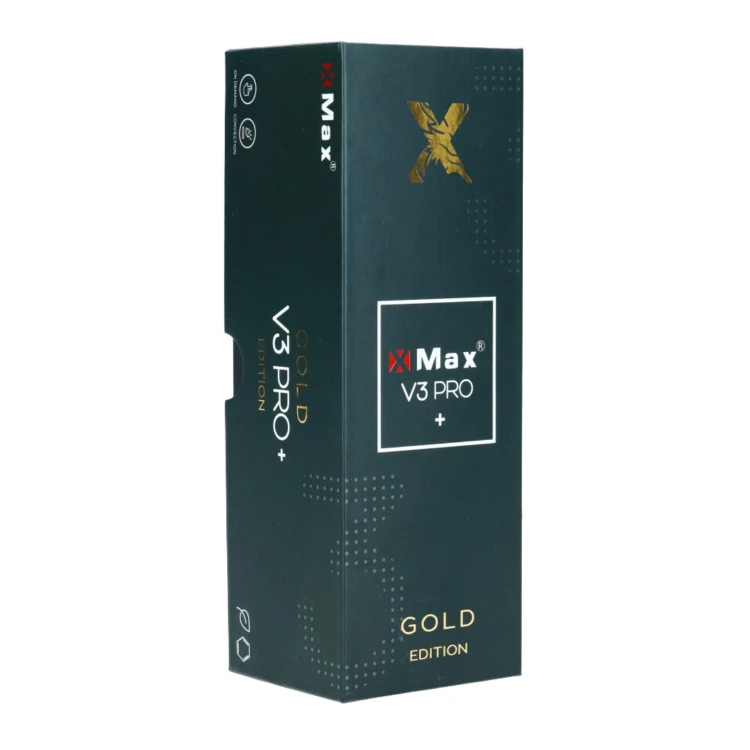 X-Max V3 Pro+ Gold Edition - Waporyzator przenośny do suszu ze szklanym ustnikiem