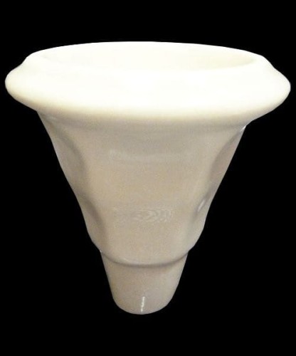 Cybuch ceramiczny do sziszy wewnętrzny biały