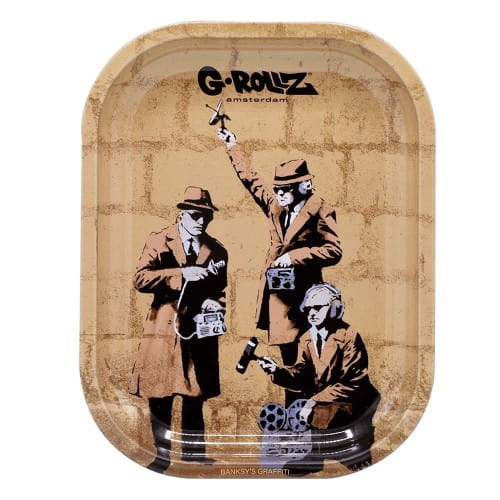 Tacka metalowa G-Rollz Banksy’s Graffiti Spy Booth 14x18cm