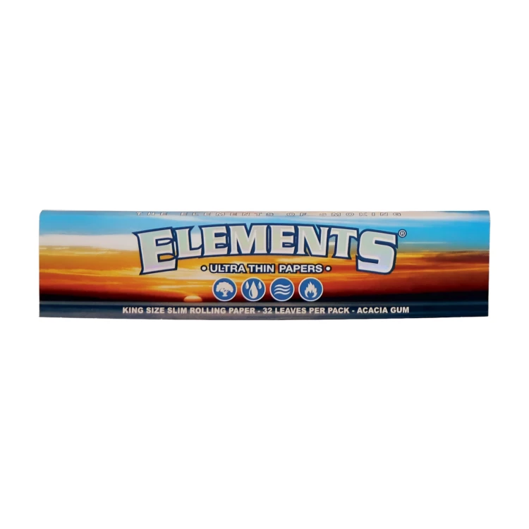 Bibułki Elements King Size Slim