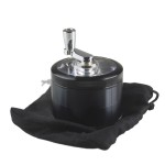 Metalowy Młynek 4-częściowy Hammercraft z Korbką 6cm