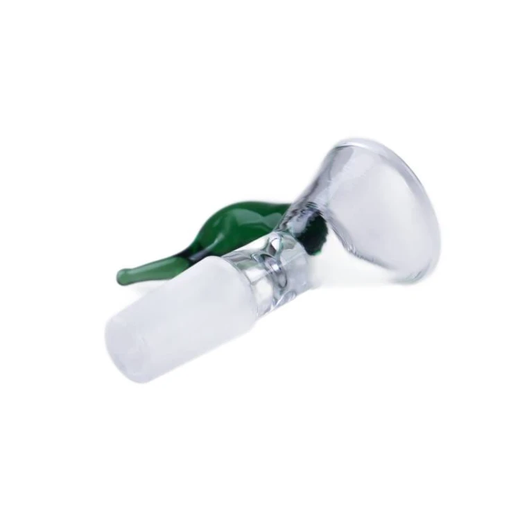 conical-glass-bowl-with-green-handle-14-5-mm-UB-203-4308