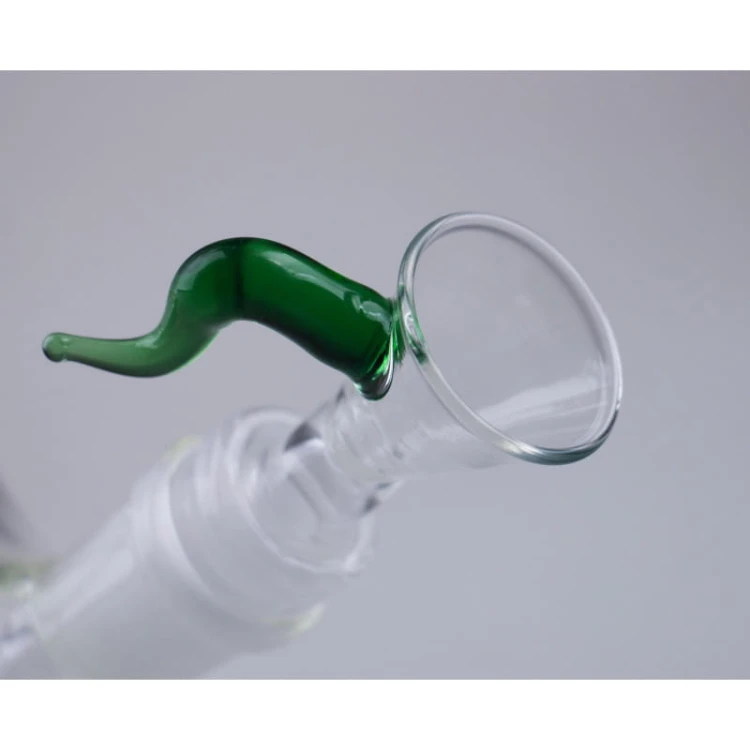 conical-glass-bowl-with-green-handle-14-5-mm-UB-203-4311