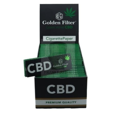 Bibułka Golden Filter CBD Short Black