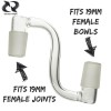 Adapter wygięty CHONGZ 19mm-19mm męsko-męski