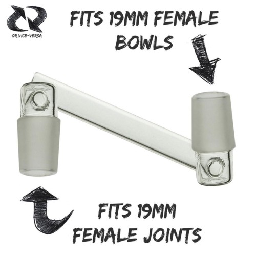 Adapter CHONGZ 19mm-19mm męsko-męski