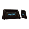 Tacka COOKIES 31 x 16 cm czarna