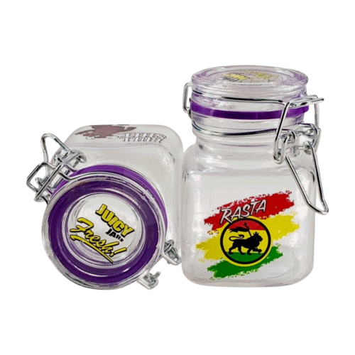 Słoik Juicy Jays do ziół tytoniu 80 ml RASTA