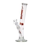 Bongo szklane BOOST Hangover Red Glass 32cm 14,5mm