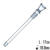 Cybuch długi z końcówką filtrującą 17cm 18,8mm