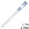 Przejściówka szklana 14cm 18,8mm
