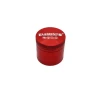 Metalowy Młynek 4-częściowy Elements Red Mini 40 mm