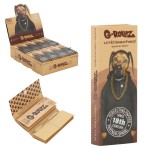 Bibułki G-Rollz Pets Rock Rap Unbleached 1 1/4 + tipy