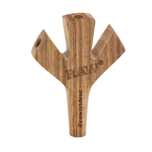 Drewniany Uchwyt/Ustnik do Trzech Jointów King Size RAW Trident