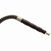 Fajka wodna / Shisha 1-wężowa czarna - BLACK 28cm