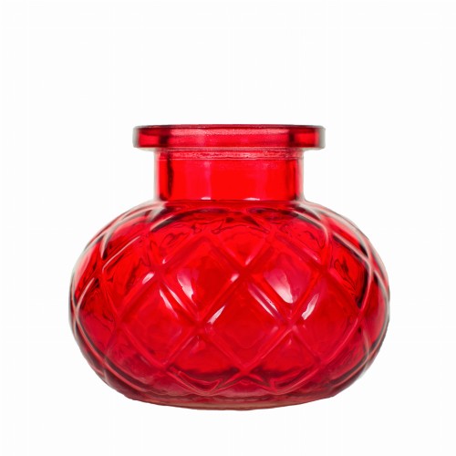 Fajka wodna / Shisha 1-wężowa czerwona - RED 28cm