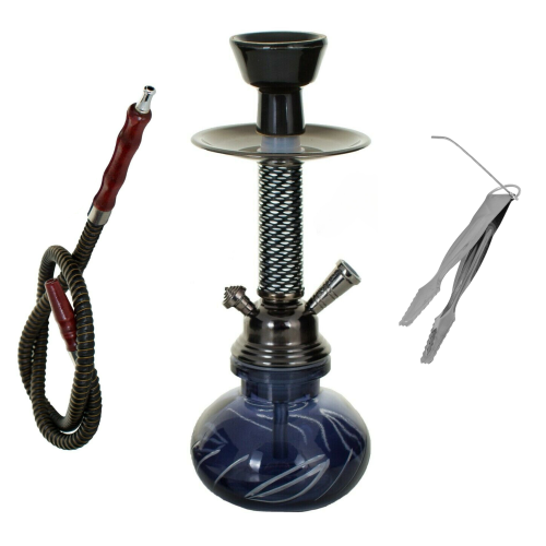Fajka wodna Shisha 1-wężowa świder - DRILL 28cm
