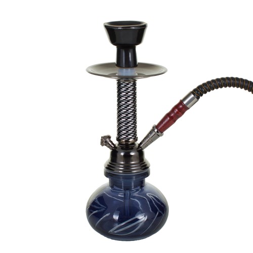 Fajka wodna Shisha 1-wężowa świder - DRILL 28cm