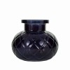 Fajka wodna / Shisha 2-wężowa czarna - BLACK 28cm