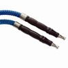 Fajka wodna / Shisha 2-wężowa niebieska - BLUE 28cm