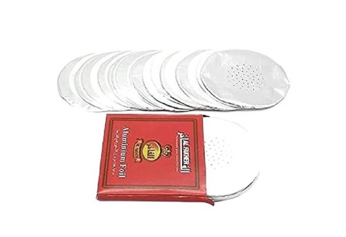 Folia aluminiowa do Shishy Fajki wodnej 50 szt.