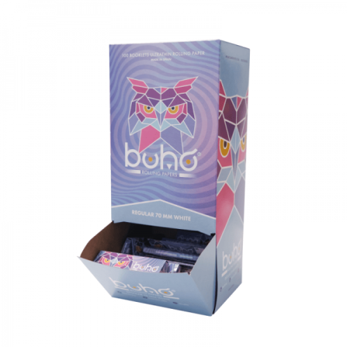BOX - 100 x Bibułki BUHO Classic Regular 70 mm
