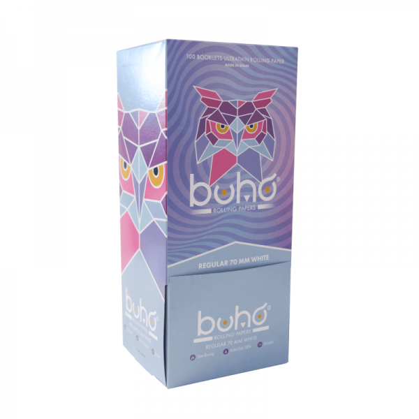 BOX - 100 x Bibułki BUHO Classic Regular 70 mm