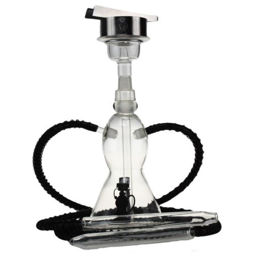 Szklana Shisha Podwójna Tuba