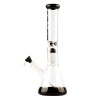 Bongo Szklane Grace Glass Limited Edition Beaker Black 37 cm
