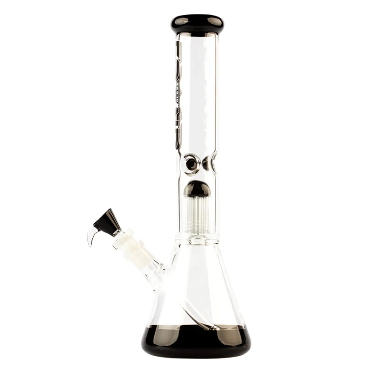Bongo Szklane Grace Glass Limited Edition Beaker Black 37 cm