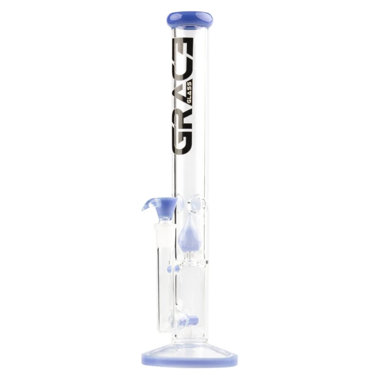 Bongo Szklane Grace Glass Limited Edition Straight Blue 41 cm