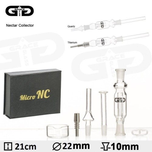 ZESTAW DO OLEJKÓW GRACE GLASS NECTAR COLLECTOR