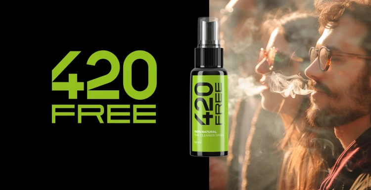420 Free - THC Cleaner Spray 60 ml