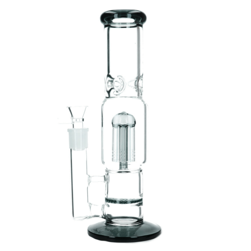 Bongo Szklane Shadow Weed 31 cm / 5 mm - Czarne