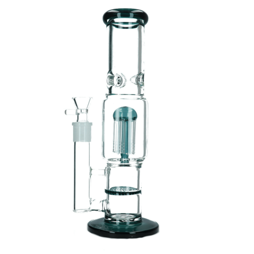 Bongo Szklane Shadow Weed 31 cm / 5 mm - Zielone