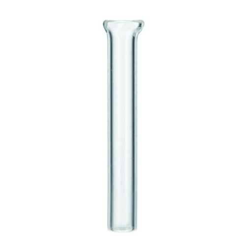 Szklana rurka do tabaki 7 cm / 10 mm, Typ ustnika - Płaski