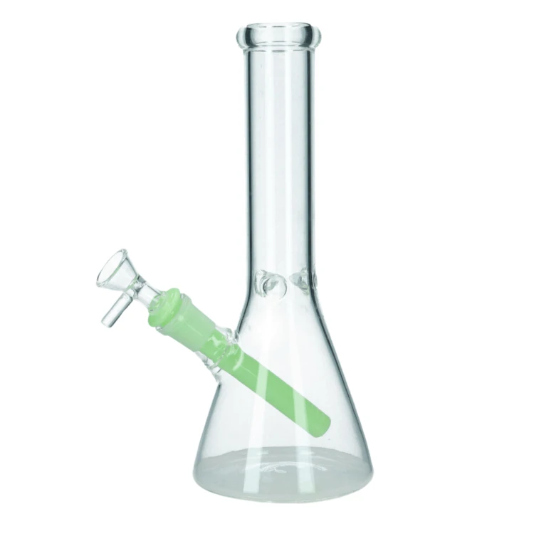 Bongo Szklane Emerald Flow 21 cm / 5 mm