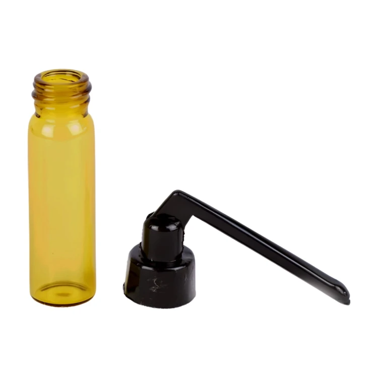 Mini pojemnik szklany z plastikową łyżeczką 6,5cm