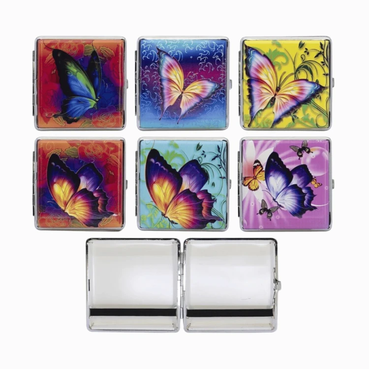 Papierośnica Butterfly MIX wrozów