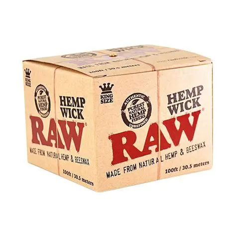 Knot konopny RAW Hemp Wick - 30,5 m