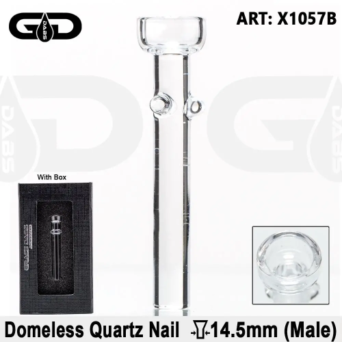 Szklany gwóźdź do szlifu męskiego 14,5 mm