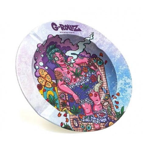 Metalowa popielniczka G-Rollz Canna Bath 13,5cm MIX