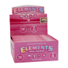 Bibułki Elements PINK King Size Slim