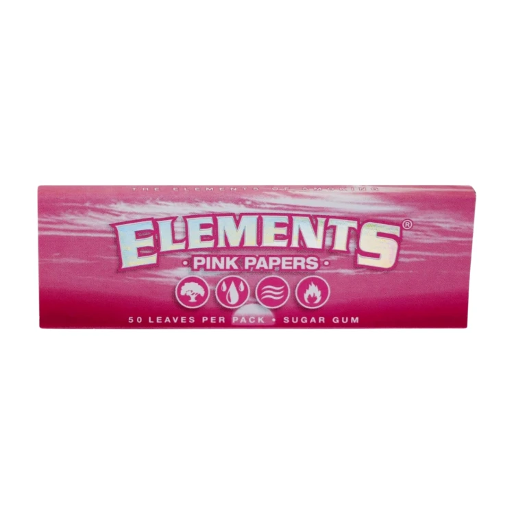Bibułki Elements PINK 1 1/4