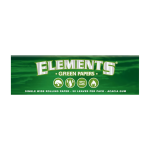 Bibułki Elements GREEN Single Wide