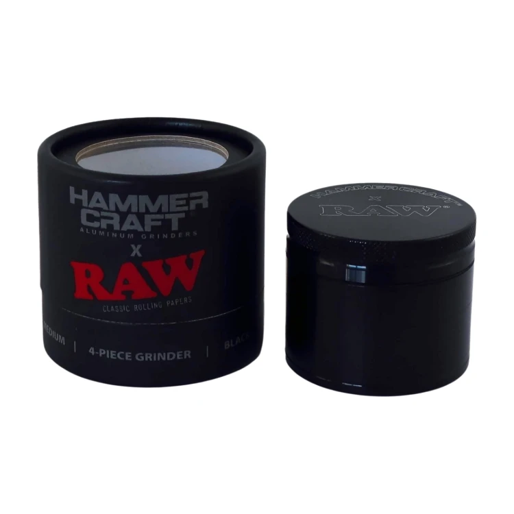 hammercraft-x-raw-black-4-piece-metal-grinder-55-mm-M-131-6815