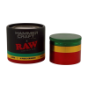 Młynek metalowy Hammercraft X RAW Rasta 4-część 61 mm