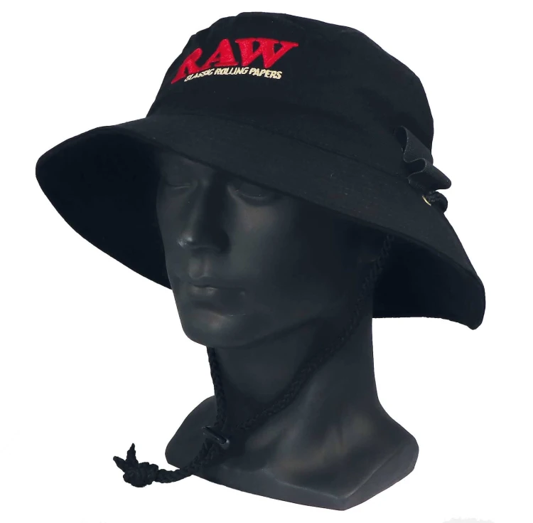 Kapelusik Bucket Hat Raw Czarny rozmiar M