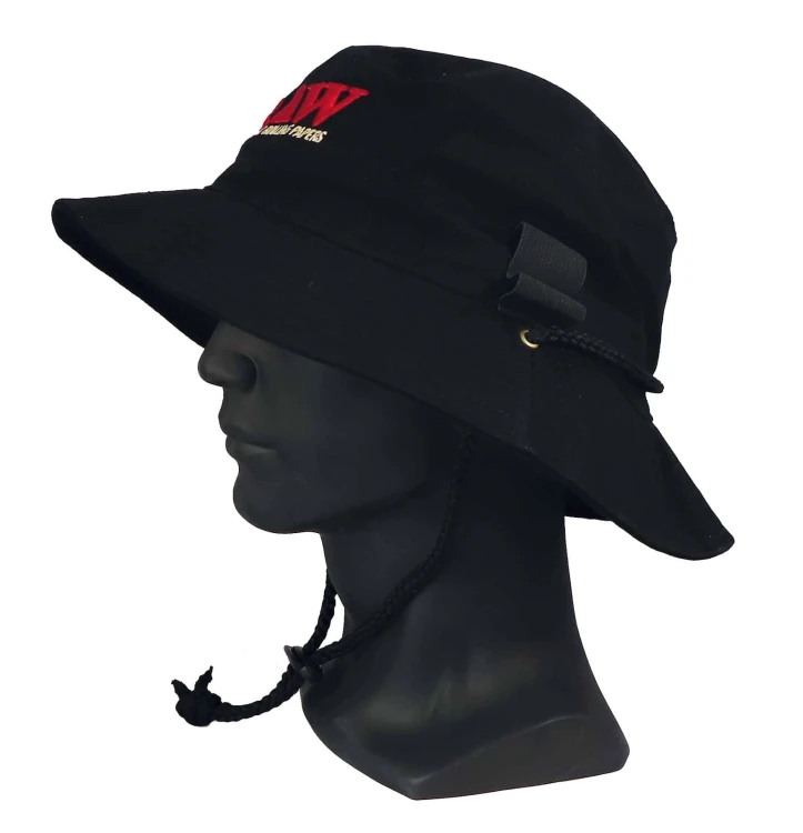 Kapelusik Bucket Hat Raw Czarny rozmiar M