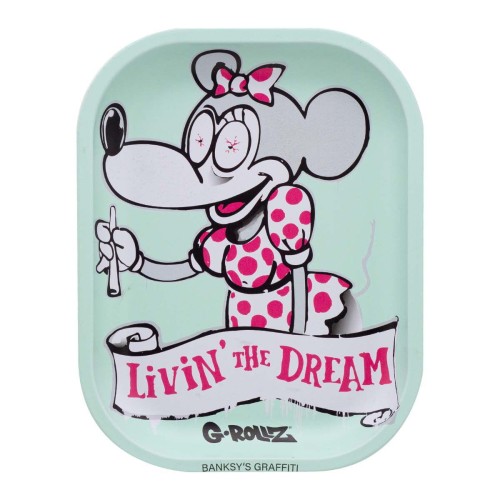 Tacka G-Rollz Banksy Livin' the Dream 14 x 18cm